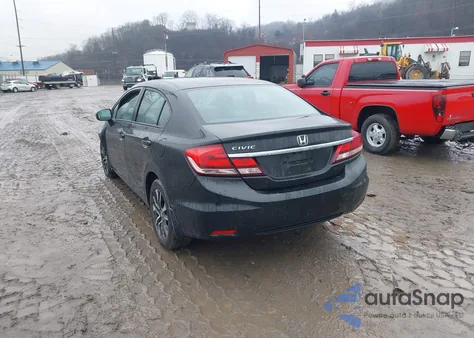 2014 Honda Civic Ex z USA, uszkodzony, nr VIN 19XFB2F86EE207794